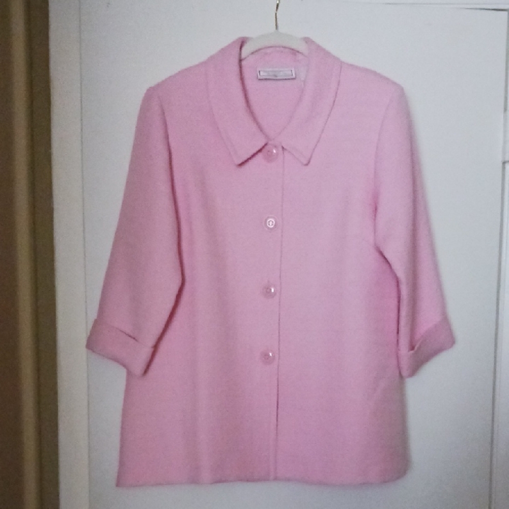 Simonton Says Pink A-Line Women's Spring Jacket